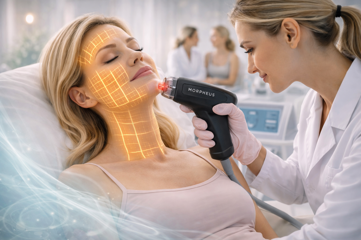 Illustration of Morpheus treatment areas